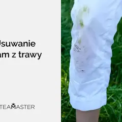 Białe spodnie poplamione trawą. Dowiedz się, czym sprać trawę, by znów były nieskazitelne.