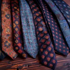 Krótki krawat - Stylowy dodatek do formalnej garderoby mężczyzn