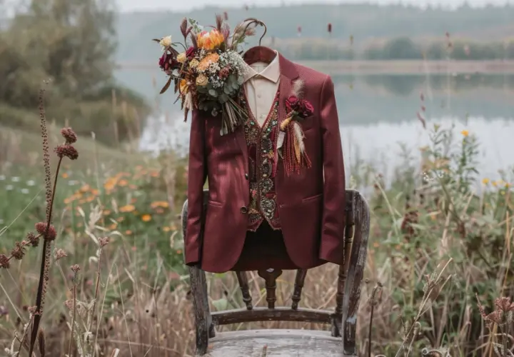 Garnitur ślubny boho - Inspiracje dla par poszukujących nietypowych rozwiązań.