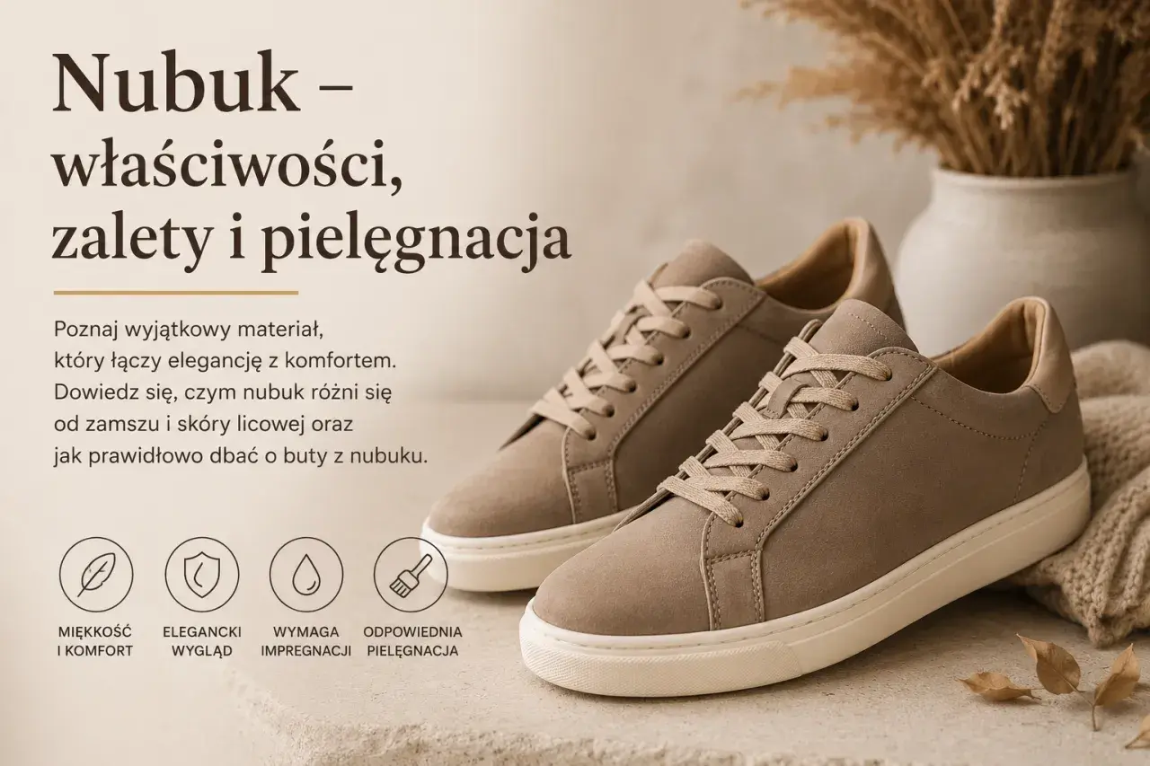 Nubuk – co to za materiał? Eleganckie i komfortowe buty z nubuku, ich zalety i pielęgnacja.